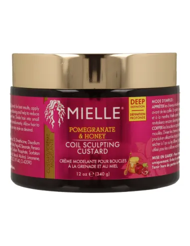 Mielle Pomegranate & Honey Coil Sculpting Custard 340 g Mielle Pomegranate & Honey Coil Sculpting Custard 340 g